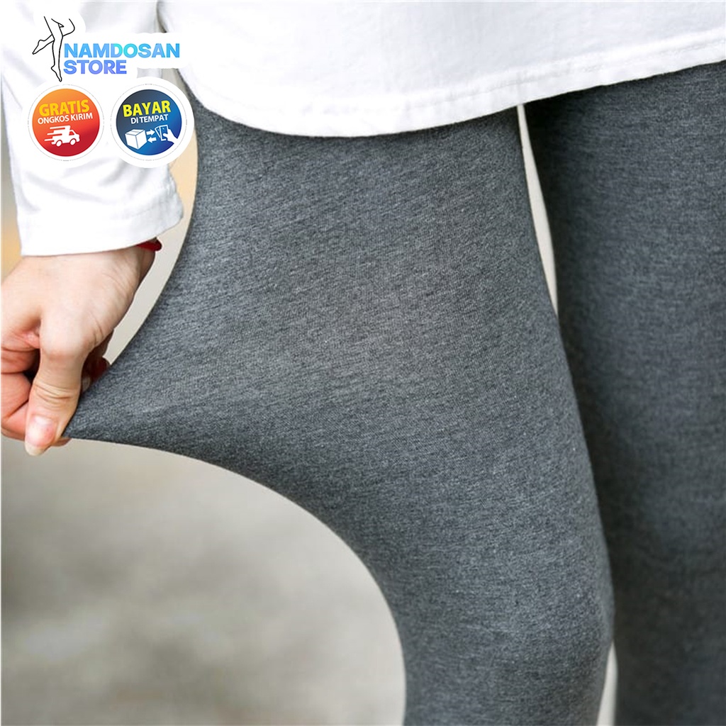 Legging Wanita Tebal Premium Bahan Kaos