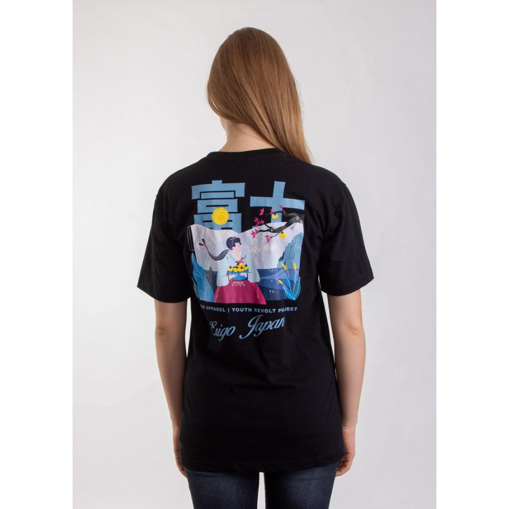 

Erigo T-shirt Utsukushi Black