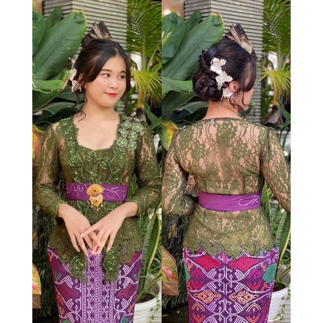 kebaya jadi payet tumpuk