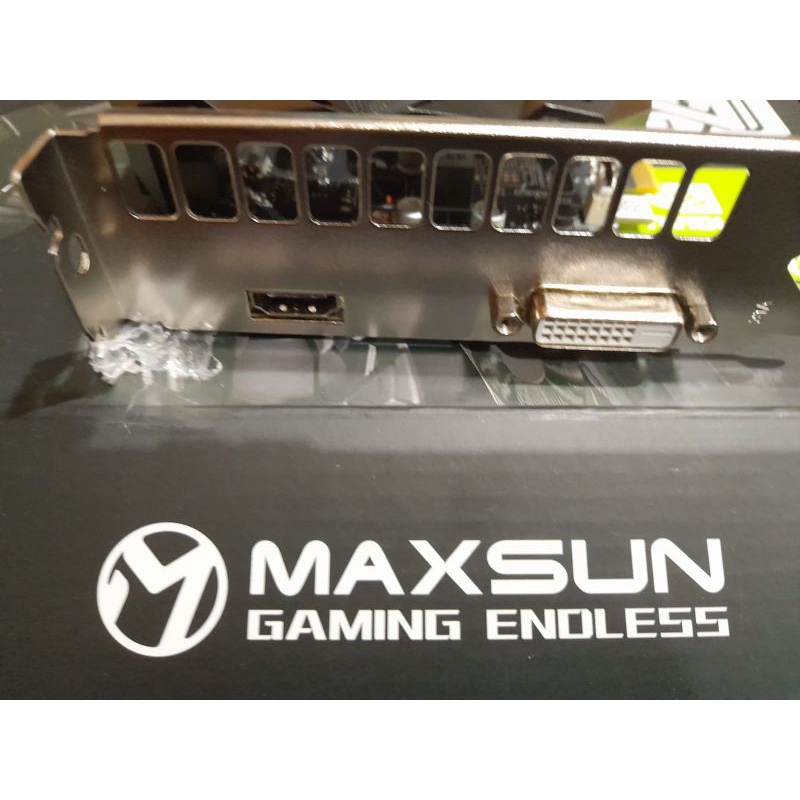VGA CARD MAXSUN GT1030 2GB DDR5 64BIT termurah Original