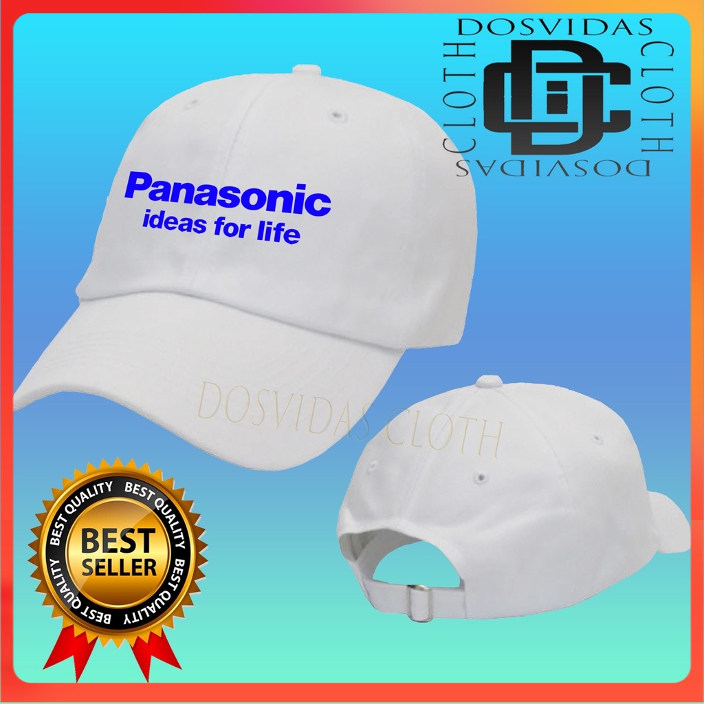 Topi Baseball PANASONIC IDEAS FOR LIFE keren BERKUALITAS  Pria Wanita PANASONIC