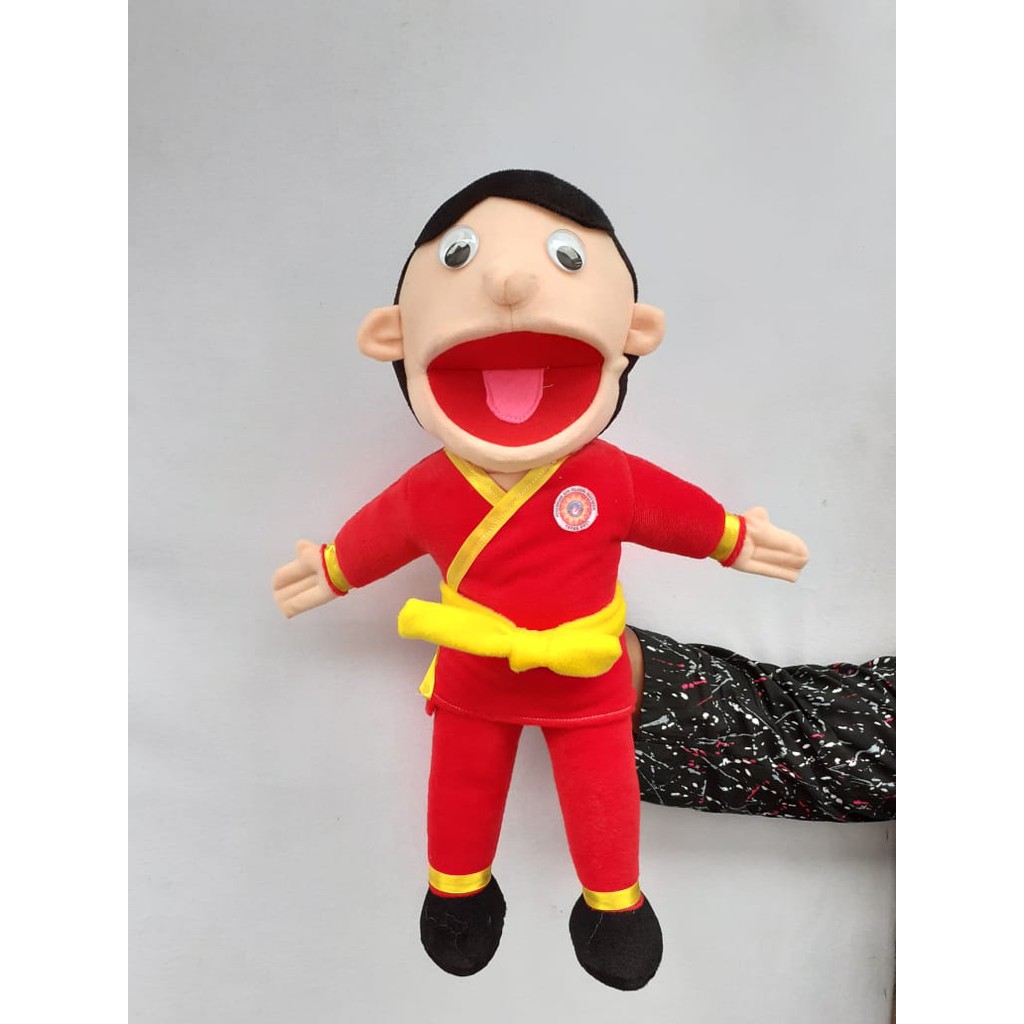 Boneka Tangan Muppet Atlet Tapak Suci | Handpuppet Mulut Gerak