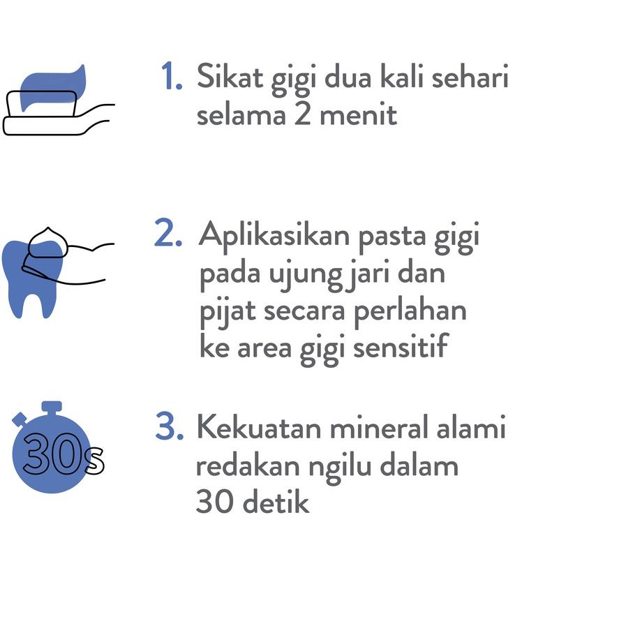 ۞ Pepsodent Sensitive Mineral Expert Pasta Gigi Whitening Pasta Gigi Sensitive 100G ➦