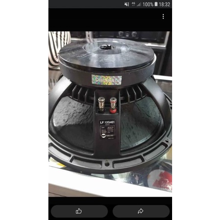 rcf 12G401 12 inch woofer kwalitas bagus