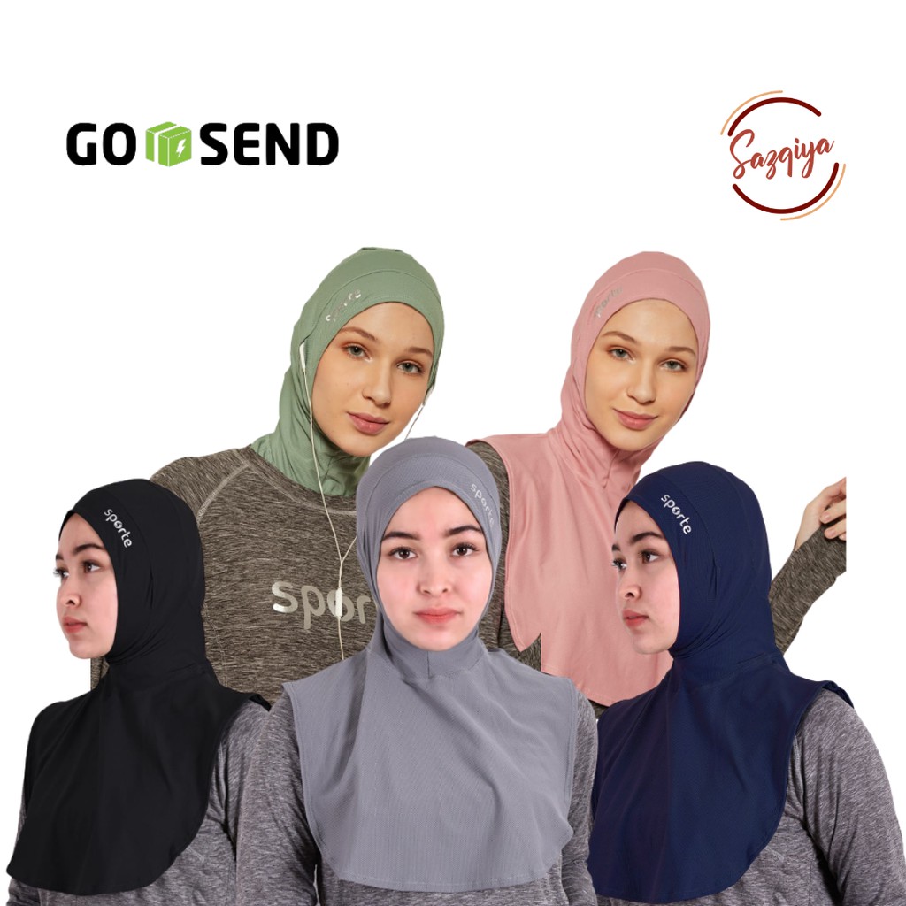 Hijab olahraga sporte jilbab senam SH 04