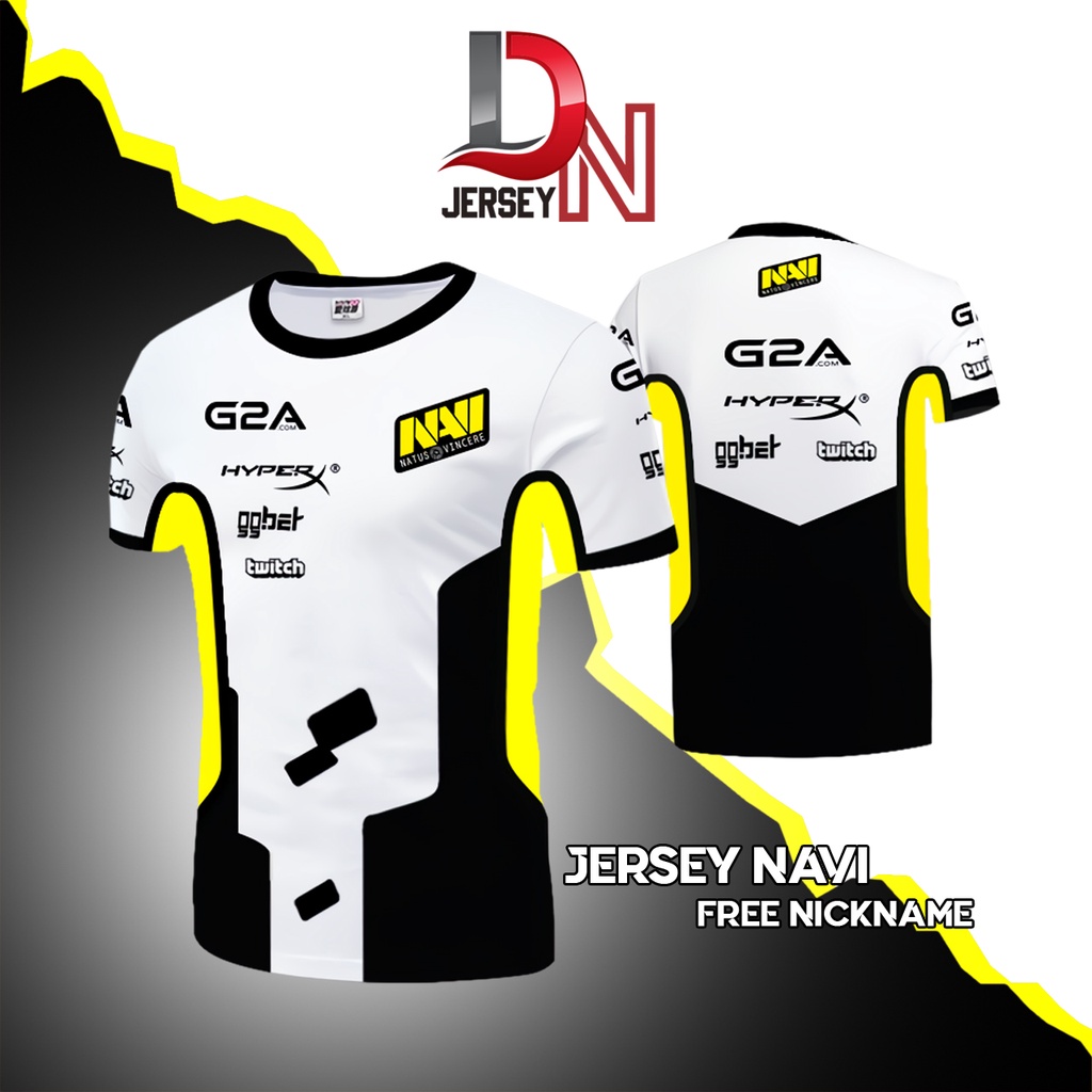 JERSEY BAJU KAOS NAVI NATUS VINCERE 2021 GAME DOTA 2 (FREE NICKNAME)