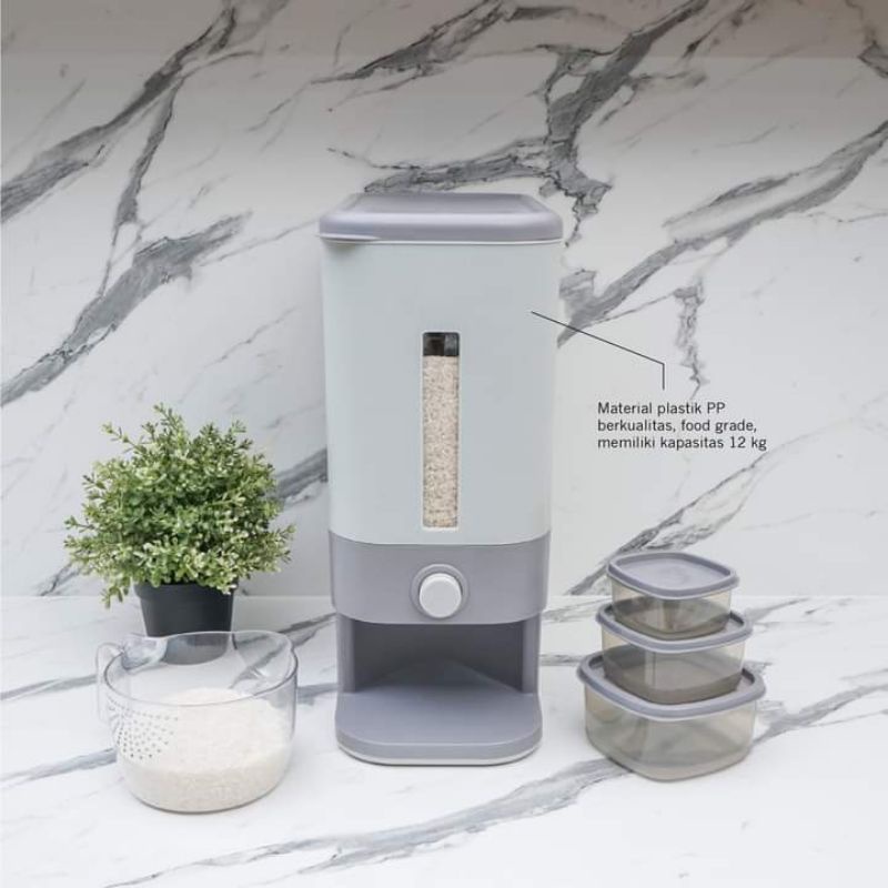 Tempat Beras Technoplast Rice Keeper

