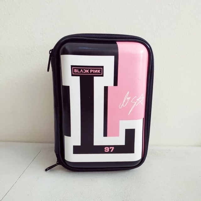 

New Limited Edition Tempat pensil Blackpink "L" Lisa Korean Kpop Blink Pencil case HPO