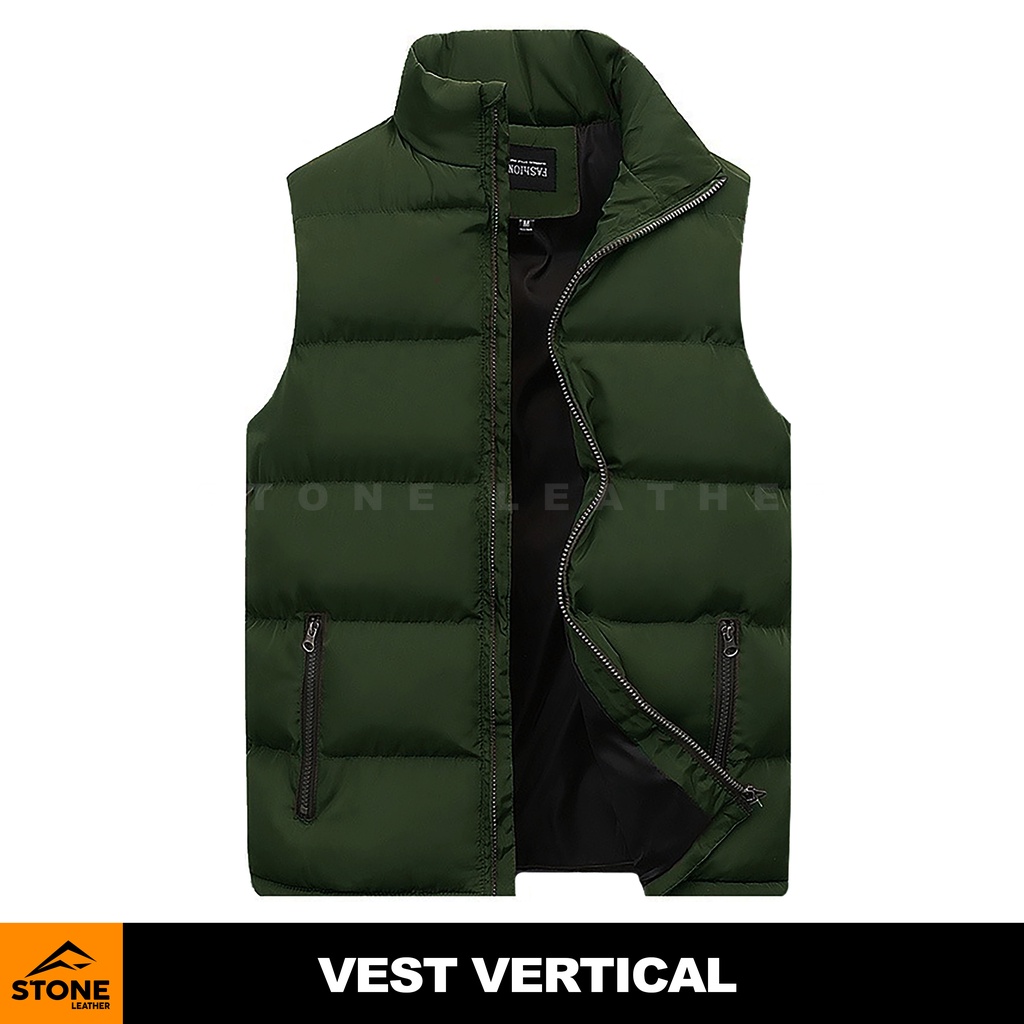 Rompi Motor Pria Vertical Riding Vest Street Style