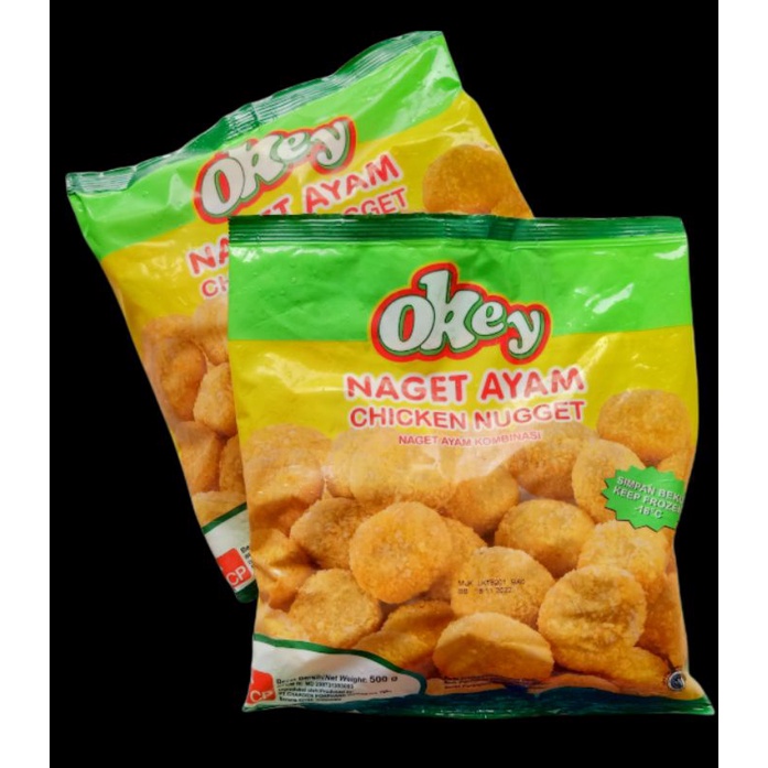 

OKEY CHICKEN NUGGET 500GR