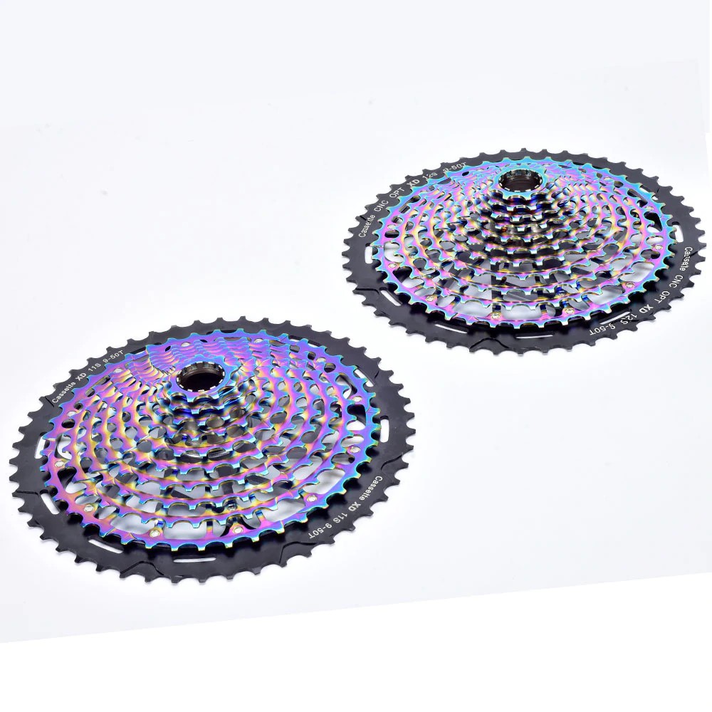 IMPORT Ultimate Rainbow MTB XD Cassette 11 Speed 9-50T Colorful 12 Speed 9-50T ULT Ultralight 11s