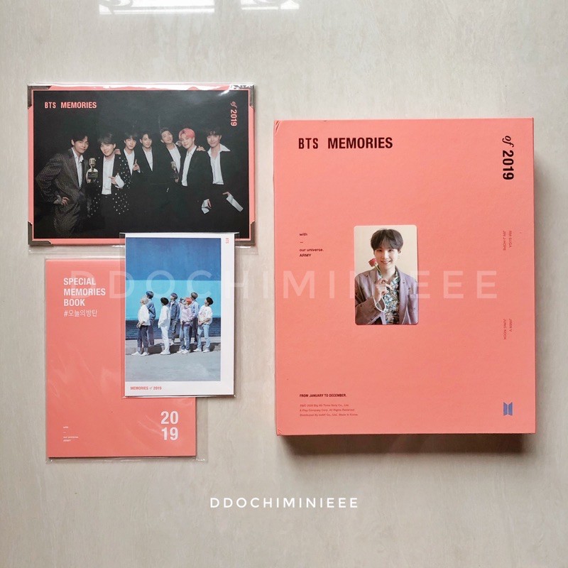 [READY STOCK] BTS Memories 2019 DVD Unsealed No PC + Weverse Gift