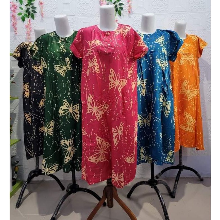 DASTER MOTIF KEKINIAN / DASTER WANITA LENGAN PENDEK / DASTER WANITA MURAH MOTIF TERBARU KEKINIAN