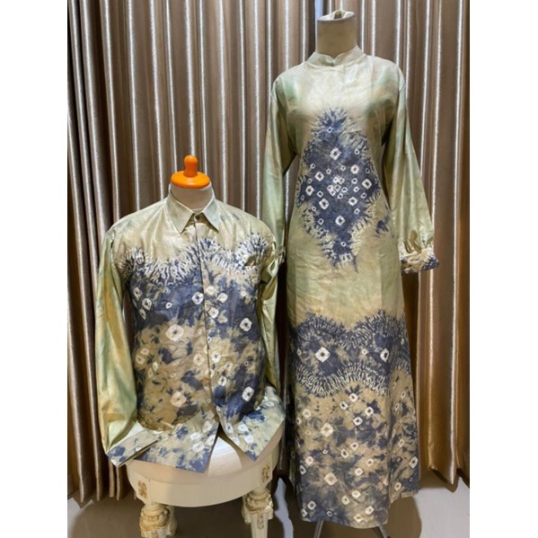 gamis jumputan palembang