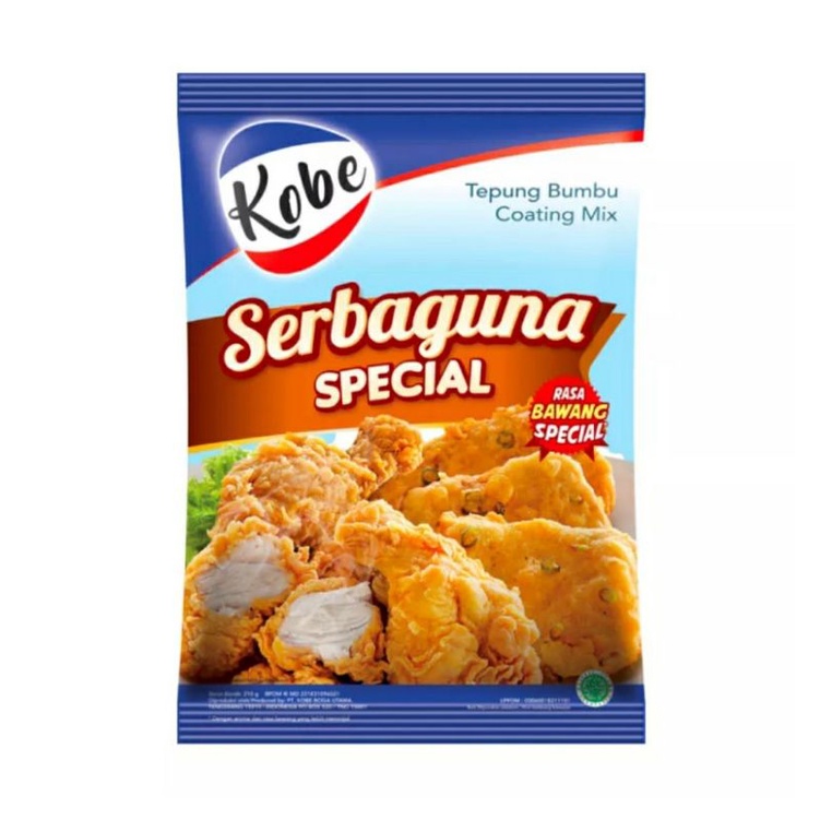 Kobe Tepung Supercrispy Kentucky Ayam 210 gr Serbaguna Spesial Bumbu Masak