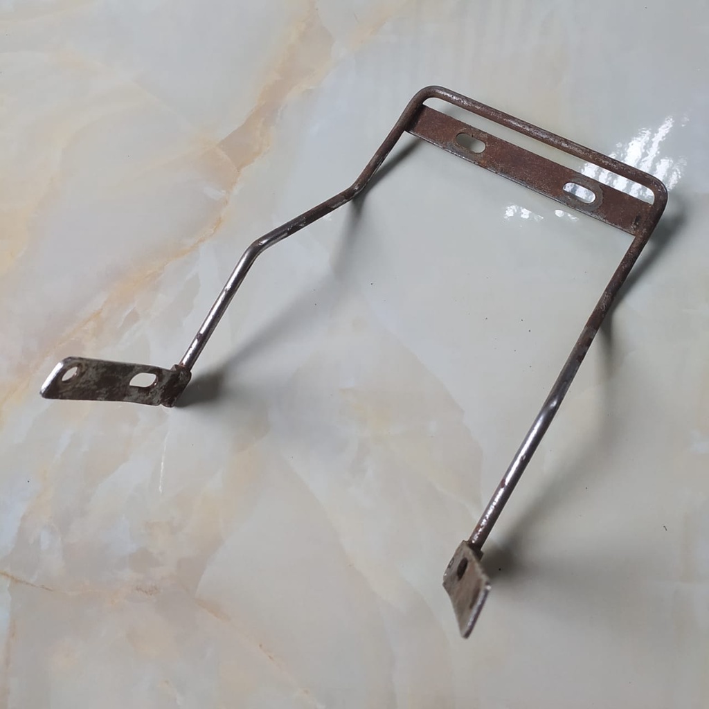 Breket Dudukan Plat Nomor Depan Honda GL100 125 GL Pro Max Original Copotan Motor