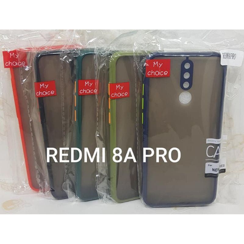 My Choice Hybrid Case dove Casing Redmi 8A Pro aman ada pelindung kameranya