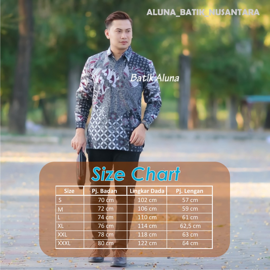 Baju Batik Pria Lengan Panjang Modern Furing Adem Batik Regular Fit Batik Kerja Premium HRB026 Motif KERATONAN Kode 002 Size S M L XL XXL XXXL Reguler Batik Kantoran Atasan Kemeja Batik Pria Lengan Panjang Premium Jumbo Batik Cowok Modern Slimfit PCW106-7