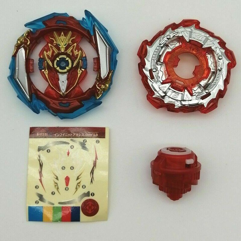 Beyblade SuperKing B-173 Infinite Achilles Dm' 1B Without Launcher Toy New