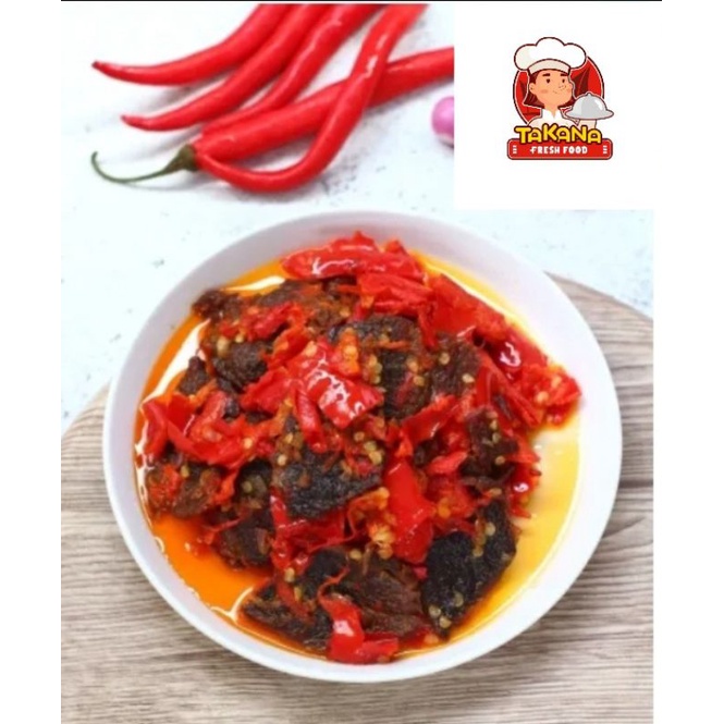 

DENDENG KERING BALADO