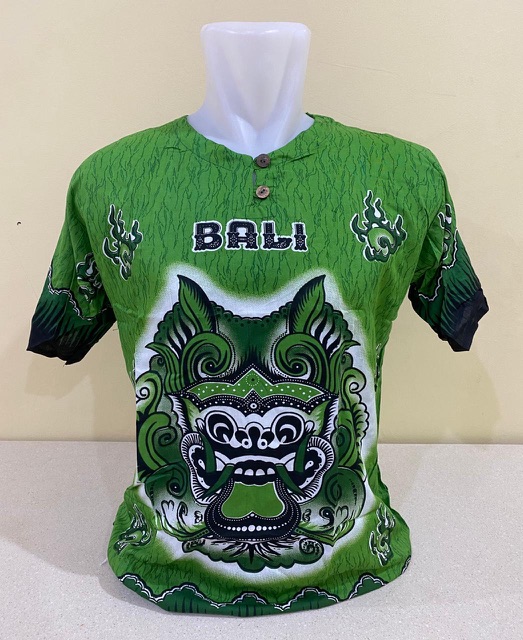 BAJU BALI BARONG DASAR WARNA RAYON PERMIUM (REAL PICT) ALL SZ