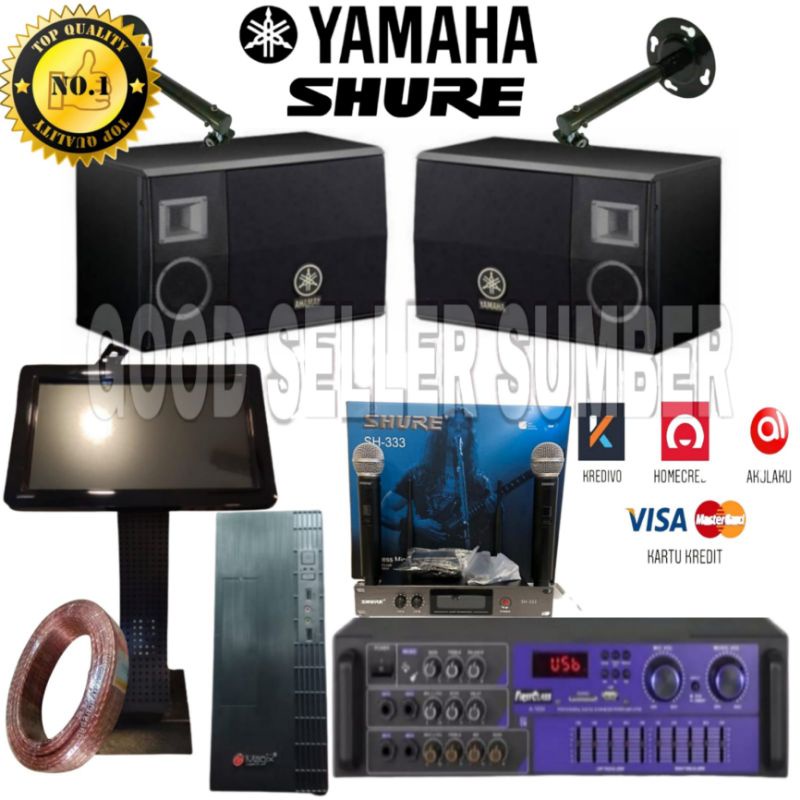 AGEN PAKET SOUND KARAOKE YAMAHA 10 INCH PC KARAOKE 2 TB BLUETOOTH 40 RIBU LAGU
