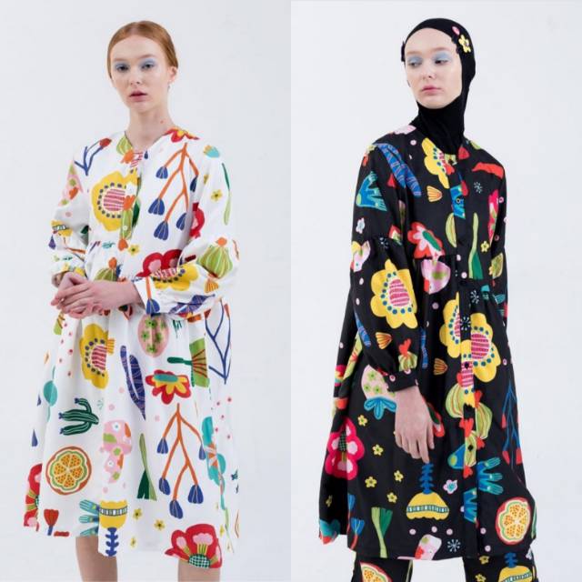 Tine white tine black nadjani x chiel exclusive design