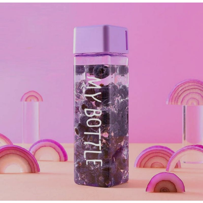 MY BOTTLE BOTOL MINUM KOTAK BPA FREE TRENDY KEKINIAN DAN MURAH