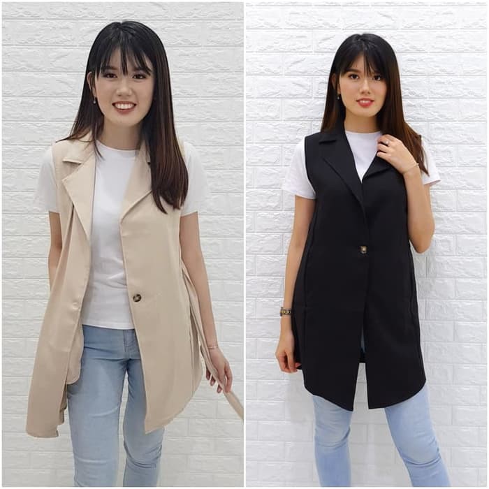 Chamele Cardigan Long Vest / Outer Wanita Destiny 2102