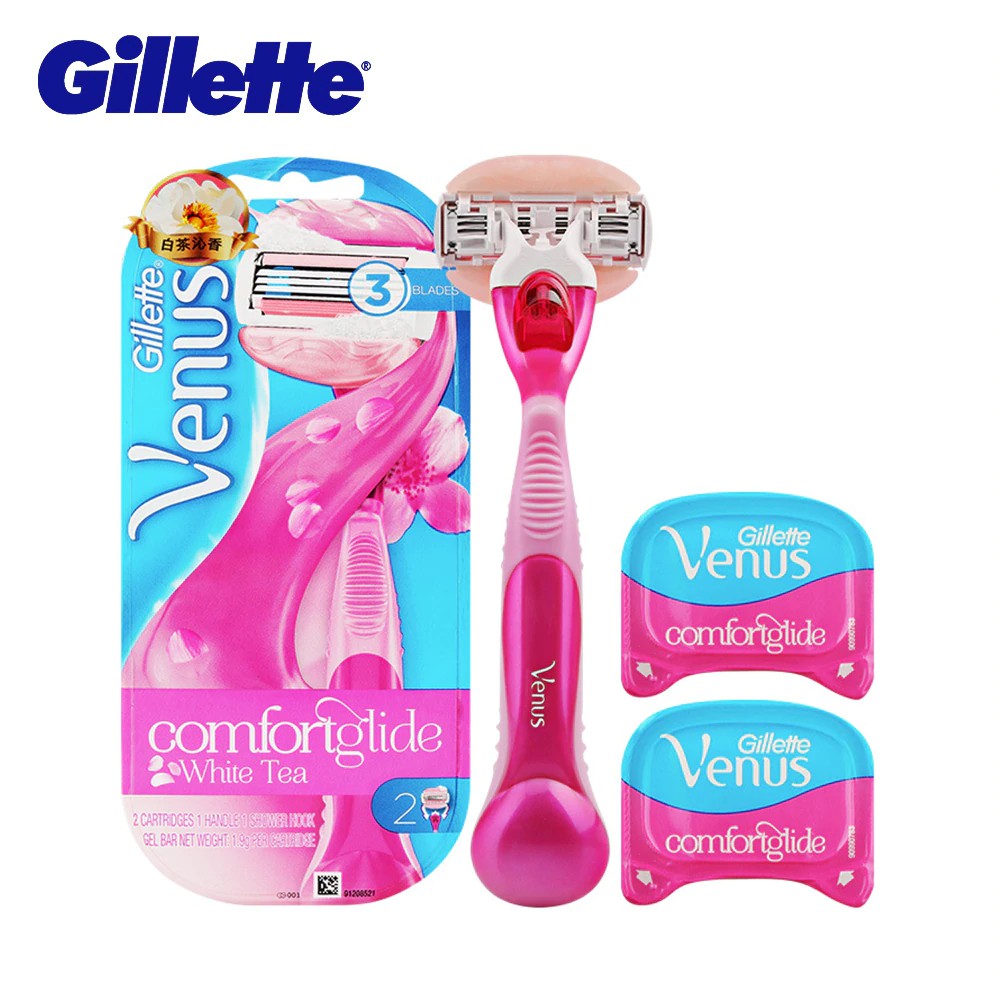 Jual PRODUK IMPORT Gillette Venus Shaver Razor 3 Layer Women Razor ...