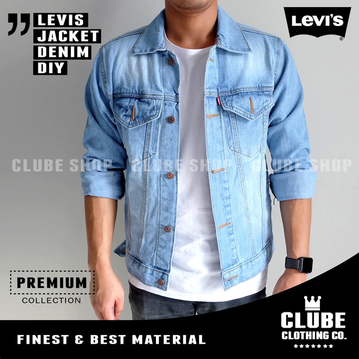 76 Model Jaket Levis Bertopi Gratis Terbaru