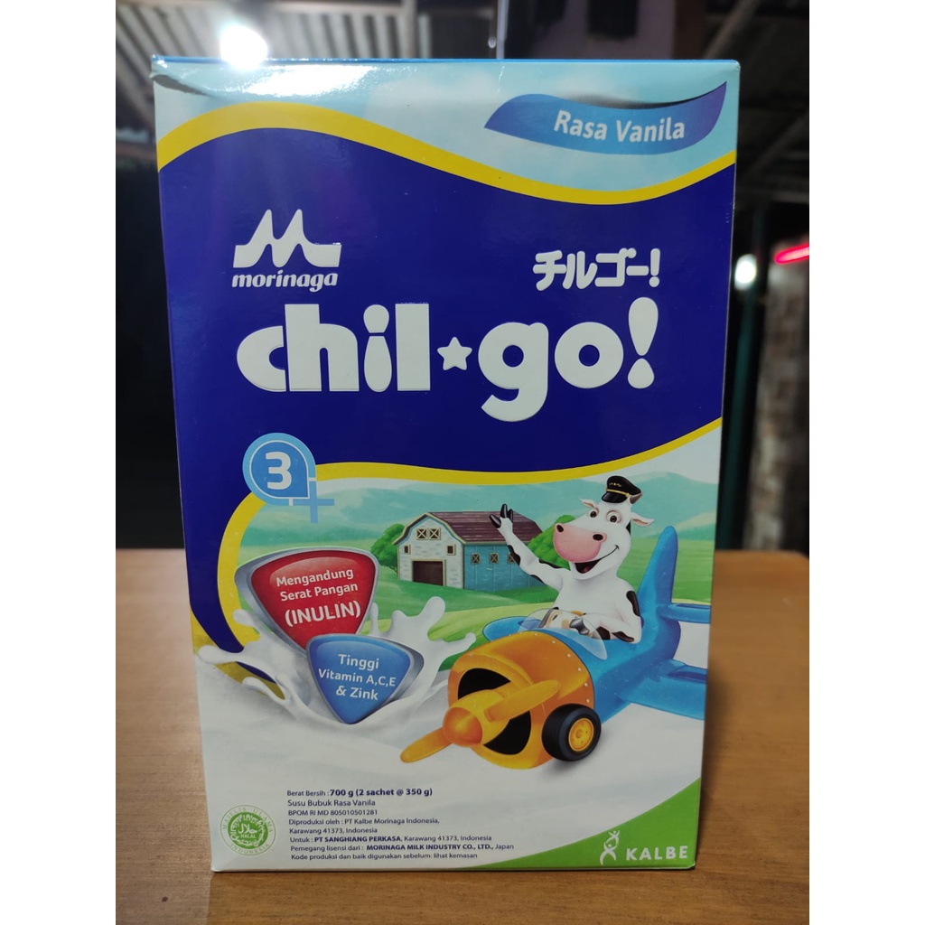 MORINAGA CHILGO CHIL GO POWDER 300gram / 700gram 1+ / 3+ / MADU / VANILA