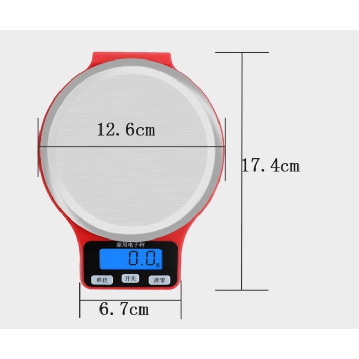 Timbangan / Timbangan Dapur / Timbangan Dapur Elektronik / Timbangan Dapur Digital / Timbangan Dapur 5KG / Timbangan Dapur Charger