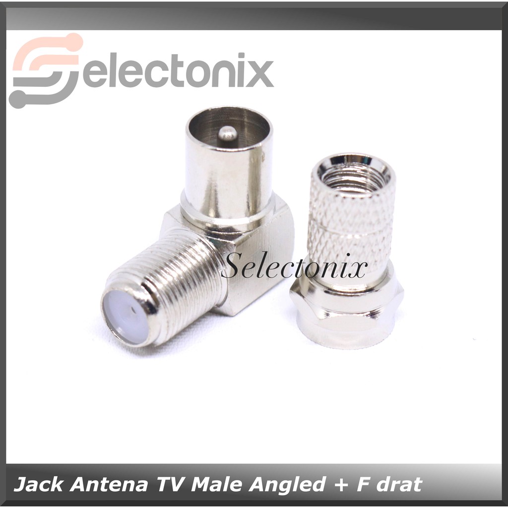 Jack Antena TV Male Drat Set | Taiwan