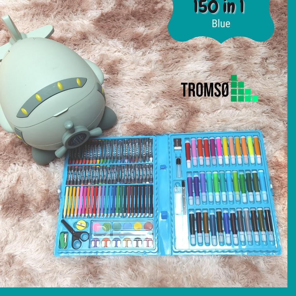 

Diskon )V Alat Gambar & Lukis / Crayon, Spidol, Pensil Warna, Cat Set (Pilihan: 150 in 1 / 208 in 1) Lengkap KC76 ー
