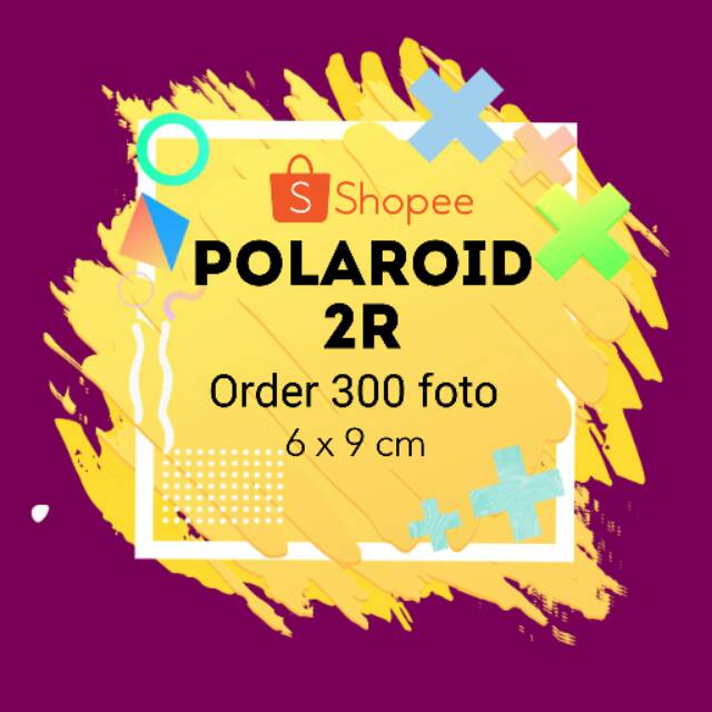 POLAROID 2R ( ETALASE 300 Pcs )