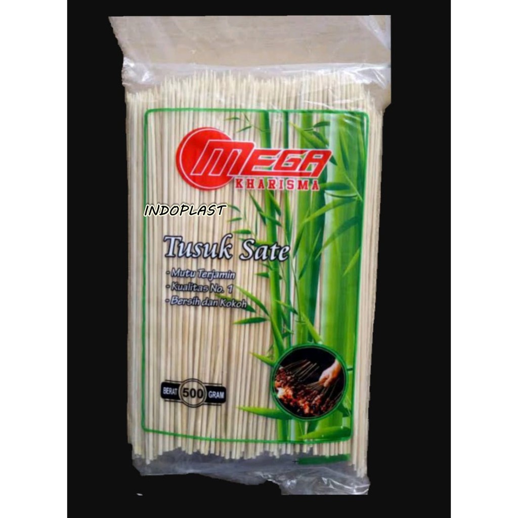 TUSUK SATE BAMBU IMPORT MEGA KHARISMA 500 GRAM