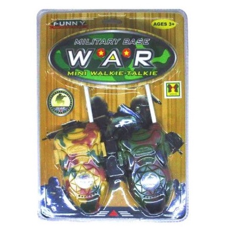 Mainan HT Handy Talkie Walkie Talkie Army Military