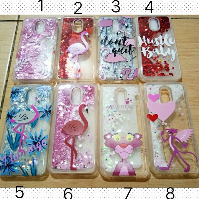 Case Glitter Air Samsung J7 plus c8  Case J7plus 2017 Water Glit
