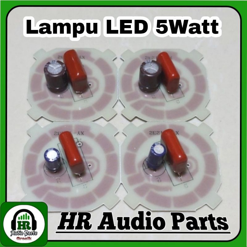 Modul PCB Lampu Led AC 220V 5W SMD Langsung Listrik PLN Driver led