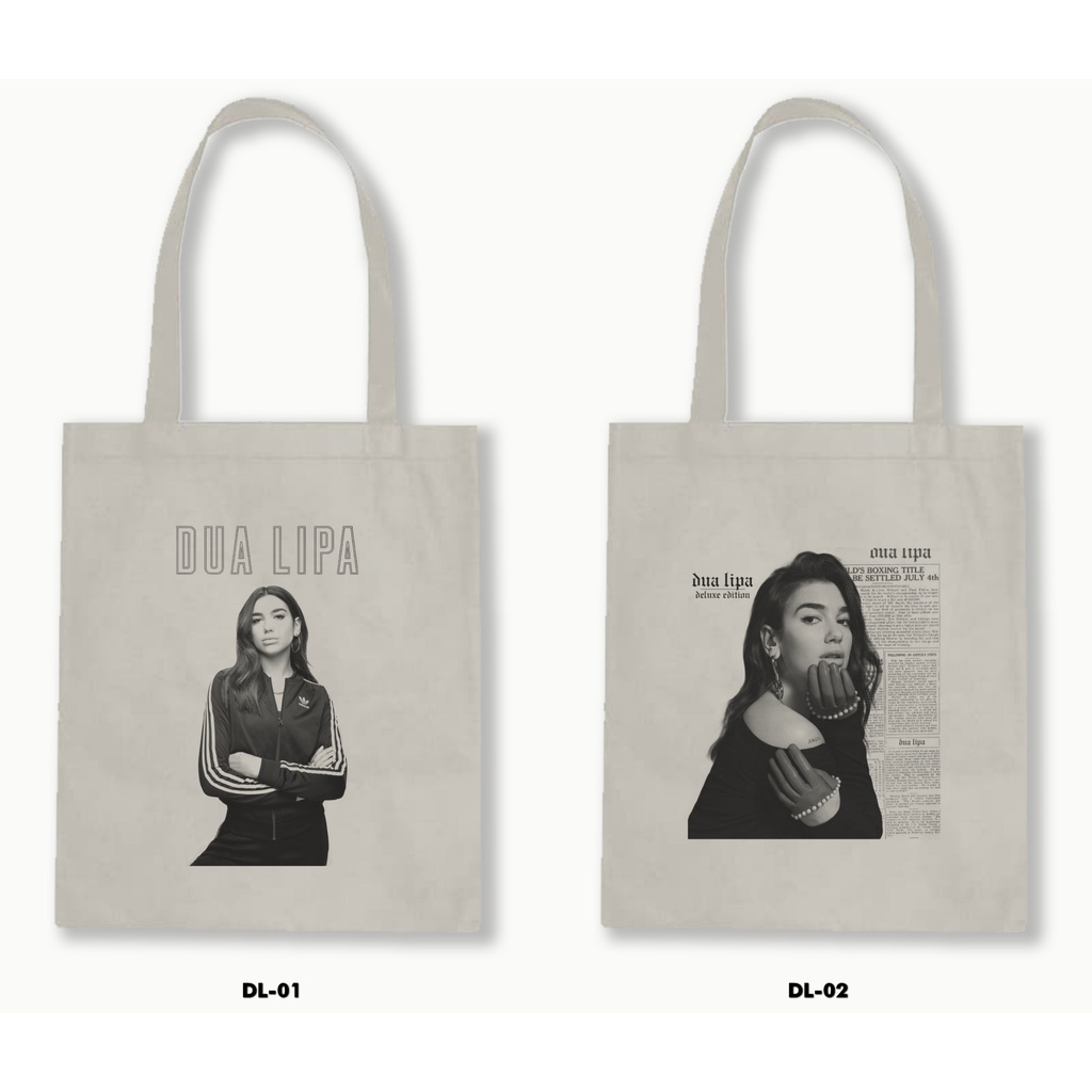 TOTE BAG BLACU - DUA LIPA