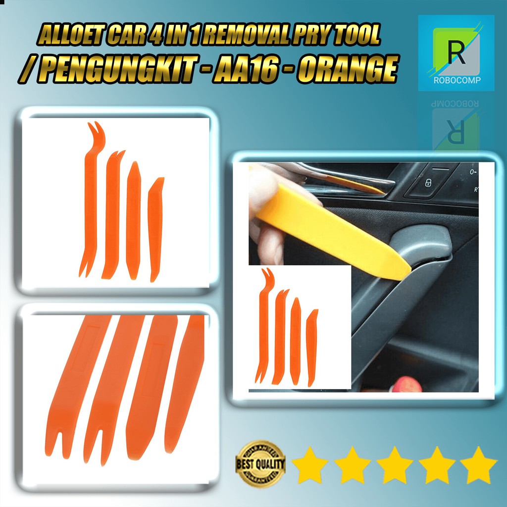Alat Pengungkit Car 4 in 1 Removal Pry Tool / Pengungkit - AA16