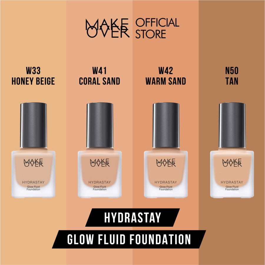 ★ BB ★ MAKE OVER Hydrastay Glow Fluid Foundation 35 ml  - Foundation Liquid