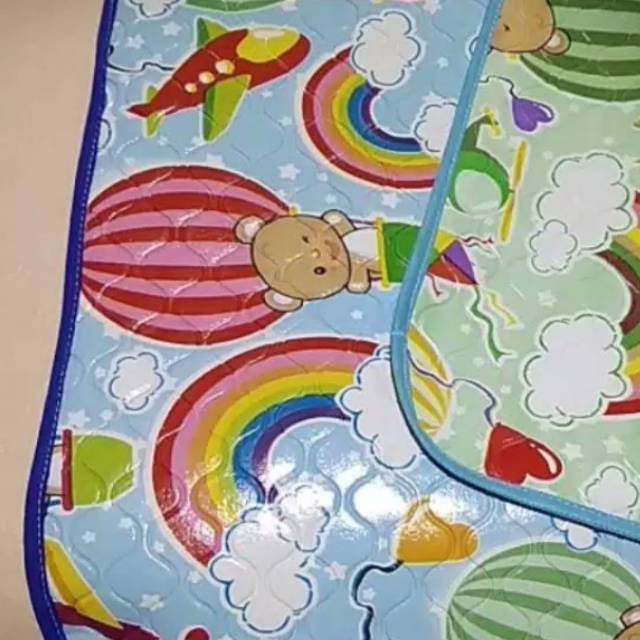 babyland perlak tahan air cot sheet alas tidur untuk segala usia uk 69x85 cm awet bahan tebal