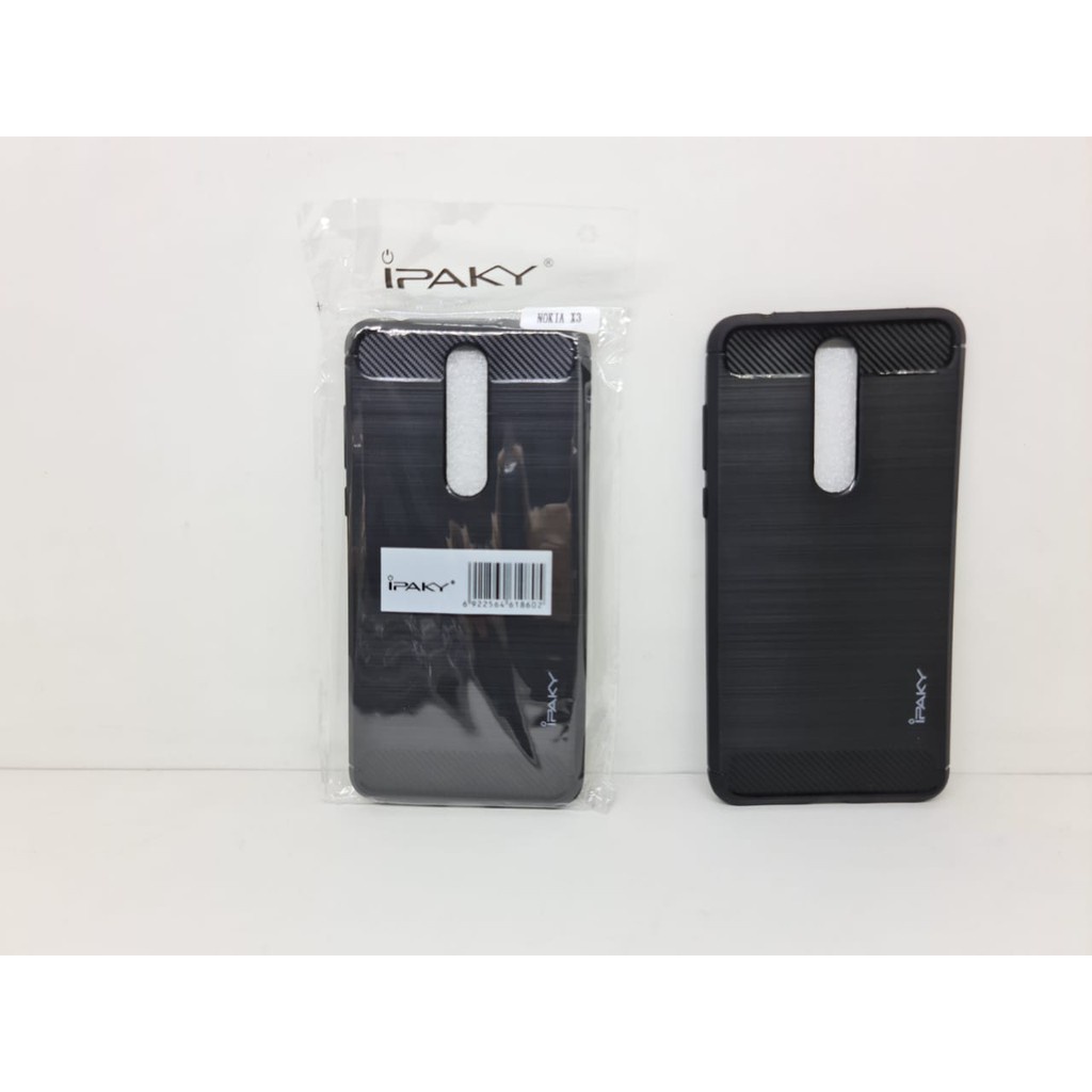 NEW Case Casing HP iPaky Nokia 3.1 Plus 3.1+ 6.0" NOKIA X3 Slim Fit Kondom Silikon NZR