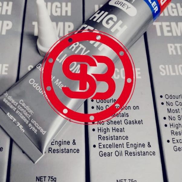 

Limited - lem threebond SUPER SEALER NO.1 High Temp RTV Silicone Grey Abu Abu 75gr / 75 gr