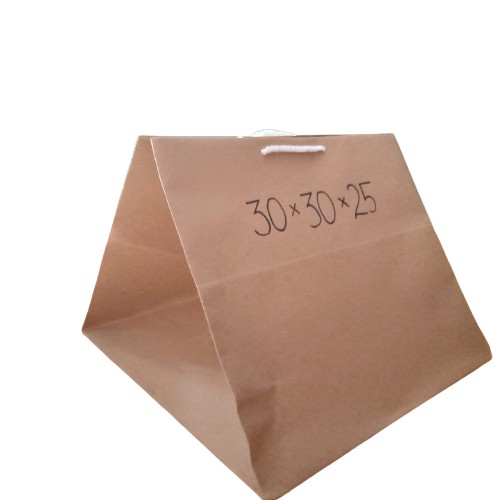 

Paper Bag Polos Coklat Murah / Tas Kertas Polos Coklat Murah Ukuran 30x30x25