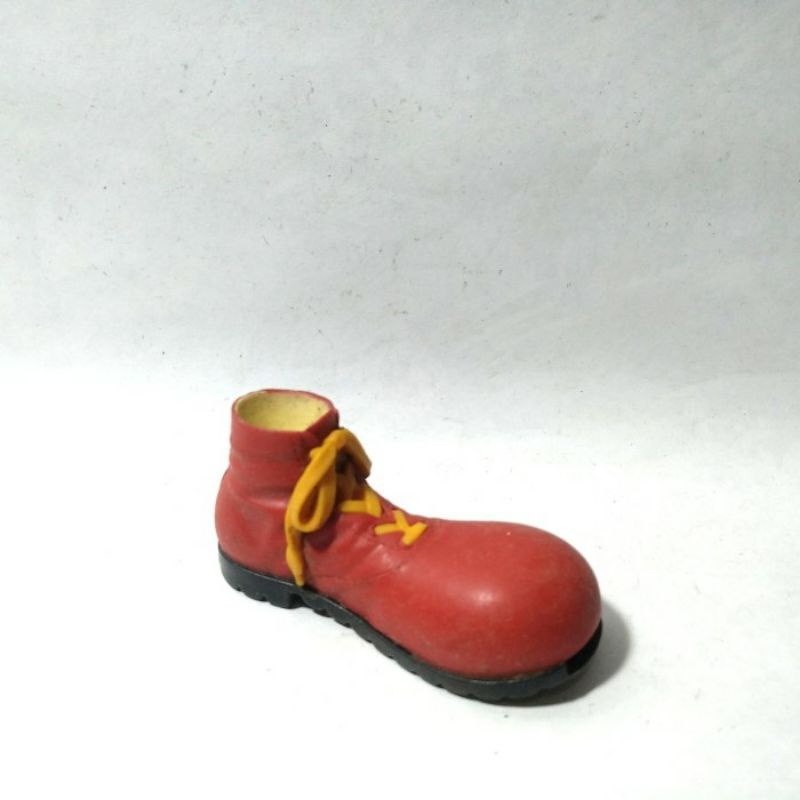 Maskot Sepatu Sepokat Spatu Ronald Mcdonalds Happy Meal Mcd Shoe Mascot Figure Figurine Rare Jadul V
