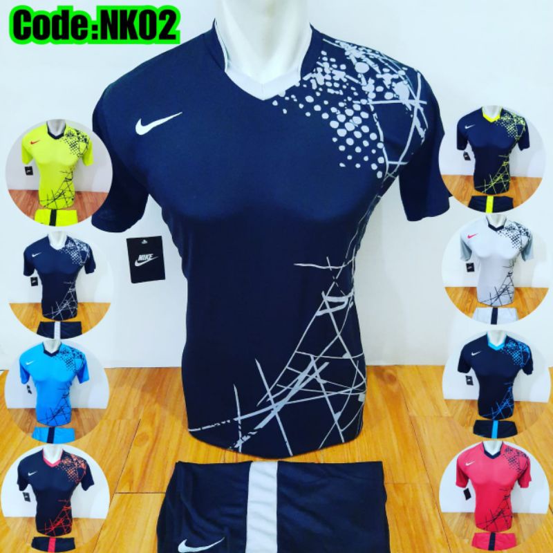 Baju Futsal Jersey Sepakbola Setelan Olahraga Kaos Badminton Nike