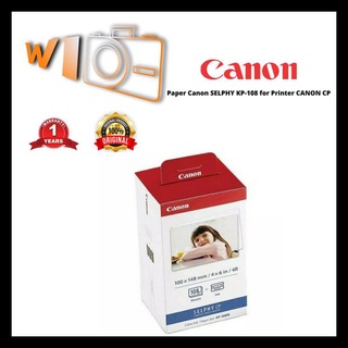 Paper Canon Selphy Kp-108 For Printer Canon Cp - Hanya Paper 108 Kode 580